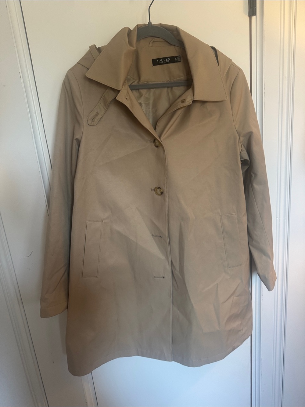 Ralph Lauren | Single-Breasted Trench Coat | XL